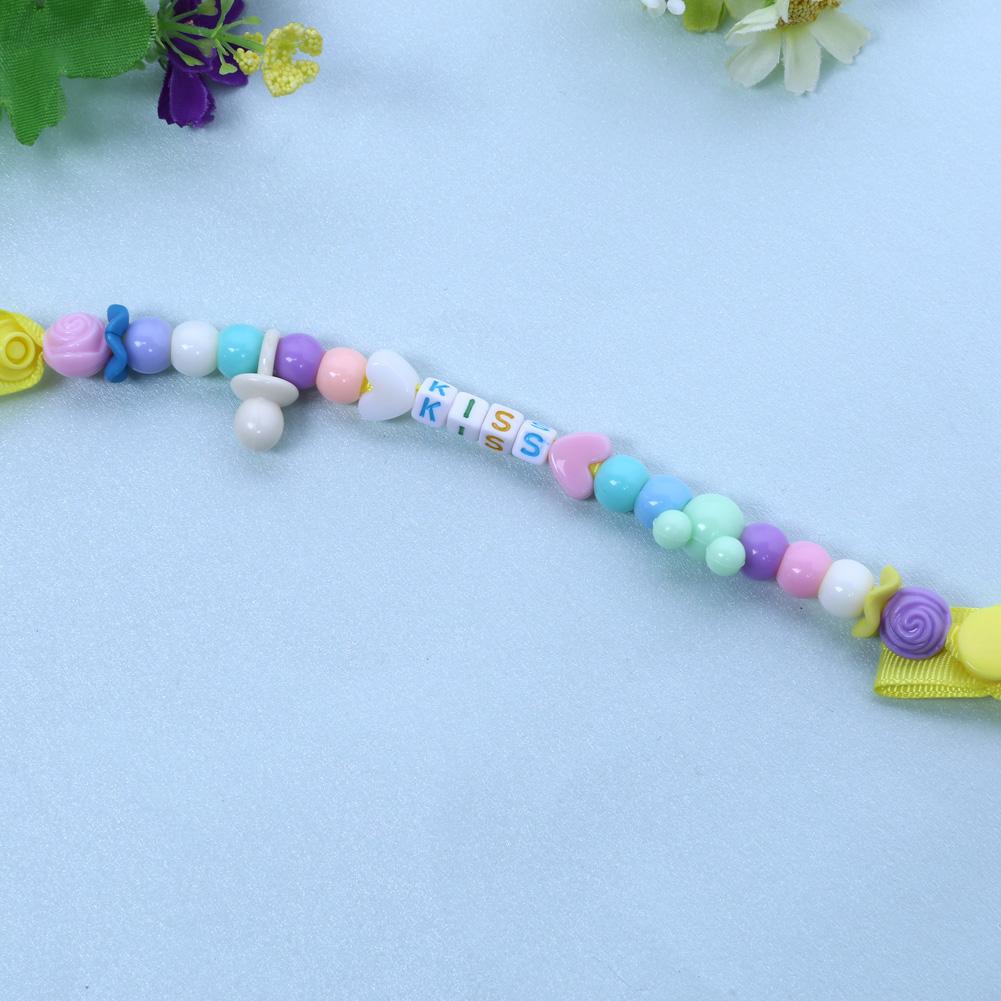 Original Brand Baby Pacifier Clip Chain Kids Pacifier Clip Newborn Dummy Pacifier Chain Clip Holder Baby Nipple Feeding-ebowsos