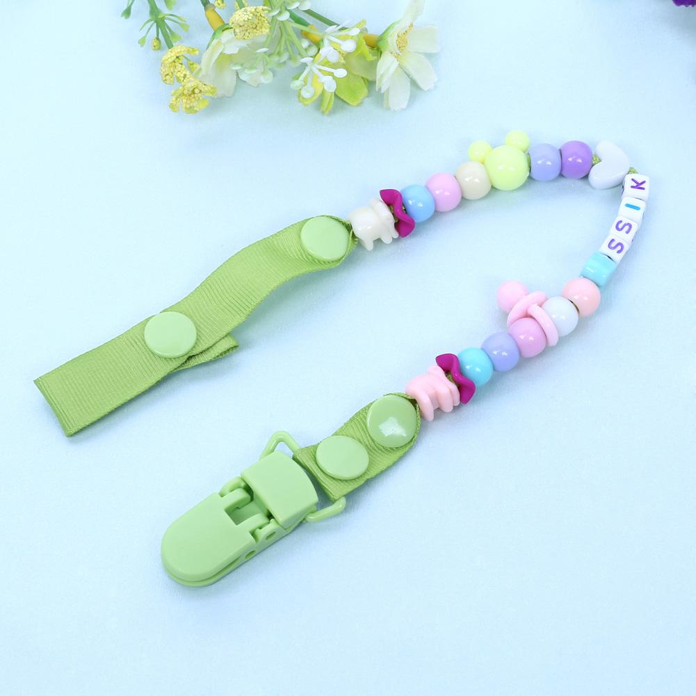 Original Brand Baby Pacifier Clip Chain Kids Pacifier Clip Newborn Dummy Pacifier Chain Clip Holder Baby Nipple Feeding-ebowsos