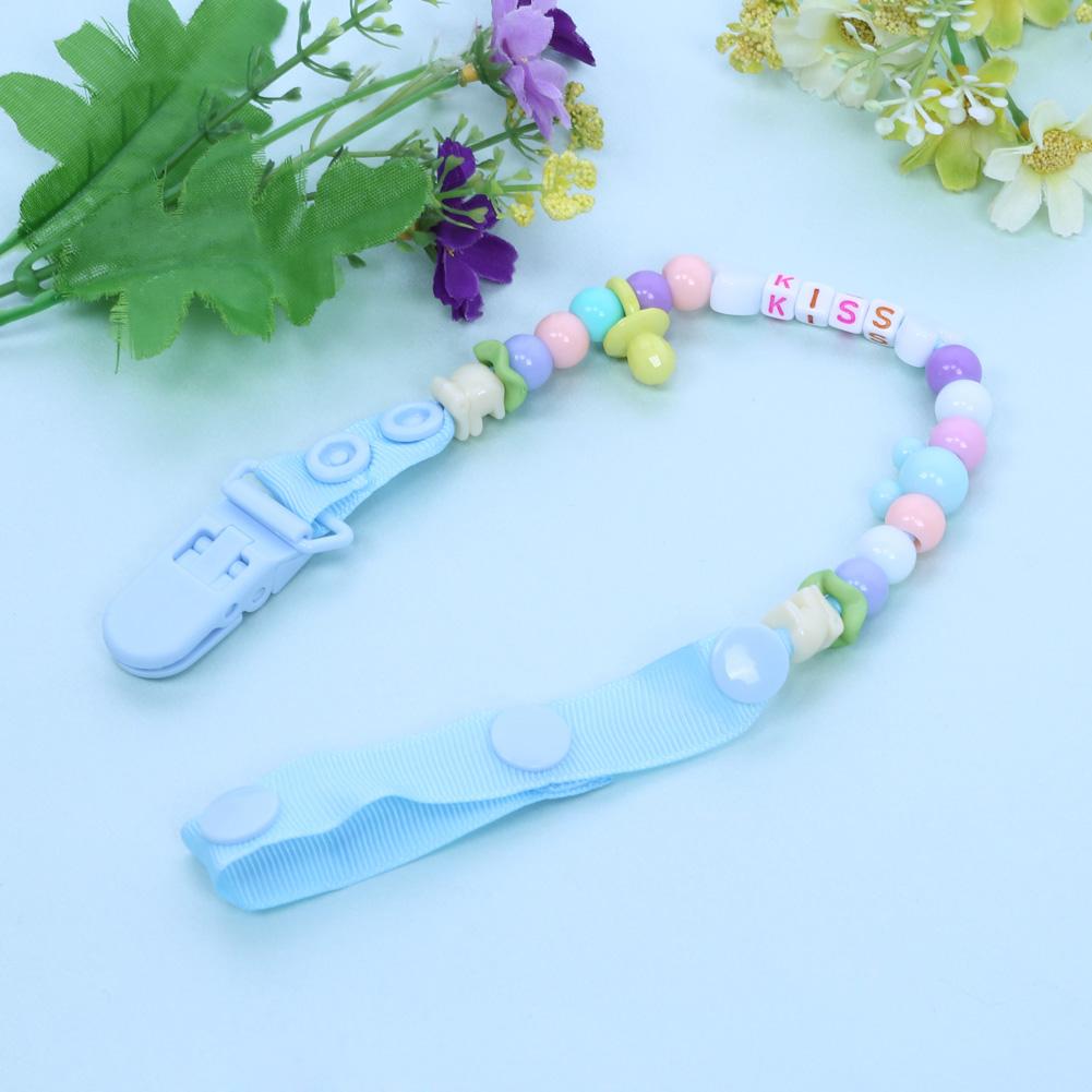 Original Brand Baby Pacifier Clip Chain Kids Pacifier Clip Newborn Dummy Pacifier Chain Clip Holder Baby Nipple Feeding-ebowsos