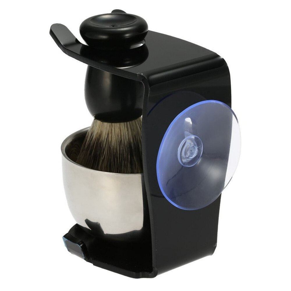 Original Manual Shaving Brush Set With Sucker Old-fashioned Men Shavers Shaving Razor Hair Beard Razor Suit For Home Salon sell - ebowsos