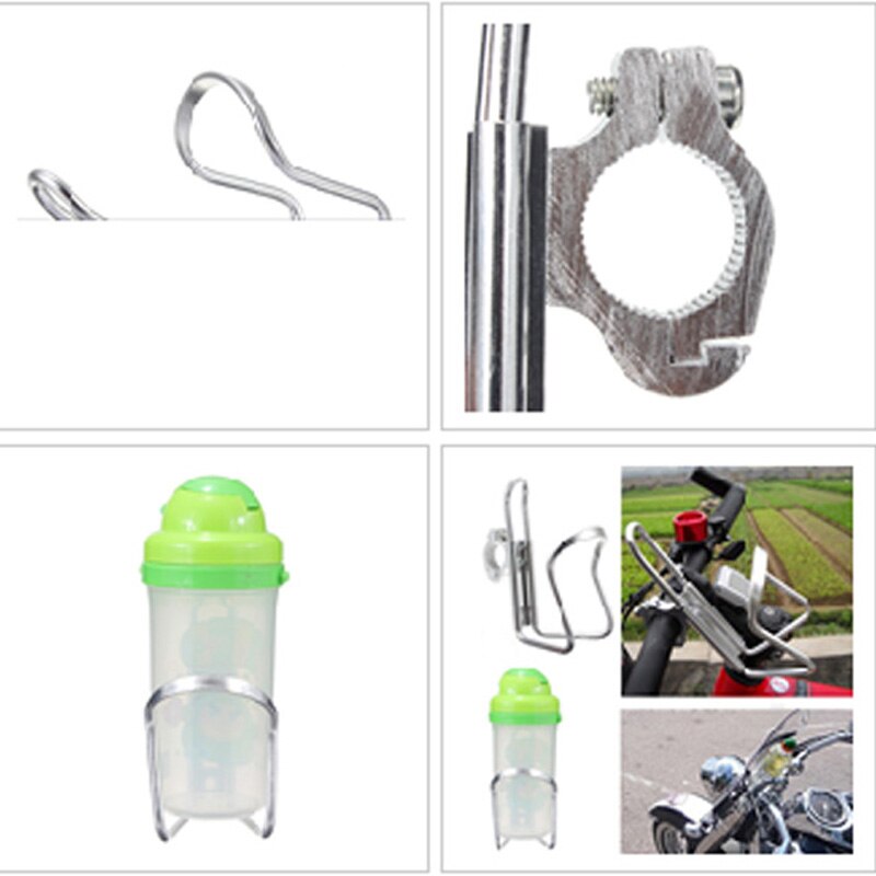 Outdoor Bicycle Water Bottle Holder Cage Aluminum Alloy Bike Water Bottles Rack Cycling Holder Bicycle Accessories-ebowsos