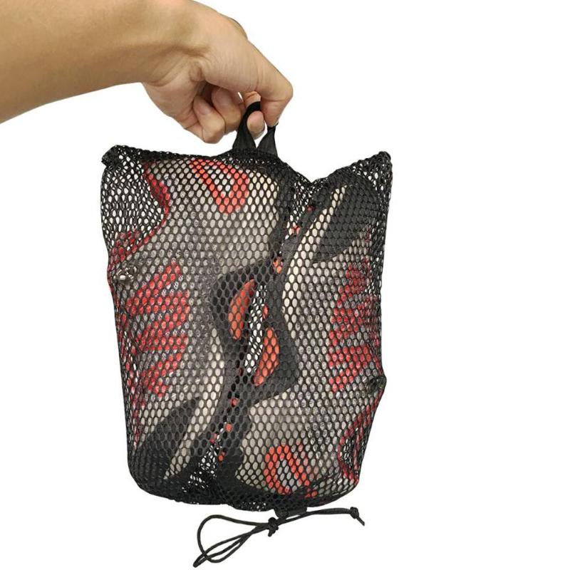 Outdoor Camping Package Ultralight Mesh Stuff Sack Drawstring Storage Bag-ebowsos