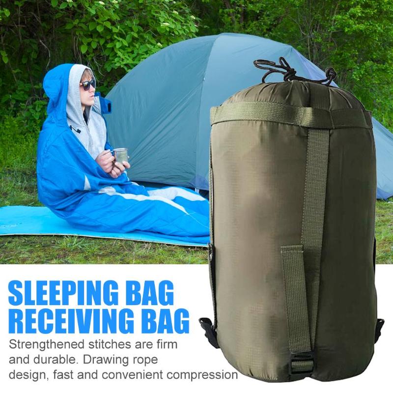 Outdoor Camping Sleeping Bag Compression Pack Leisure Hammock Storage Pack-ebowsos