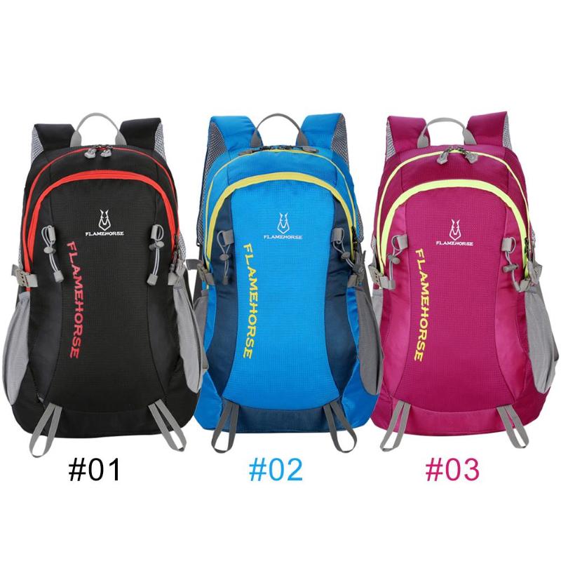 Outdoor Climbing Backpack Women Men 40L Waterproof Travel Camping Knapsack-ebowsos