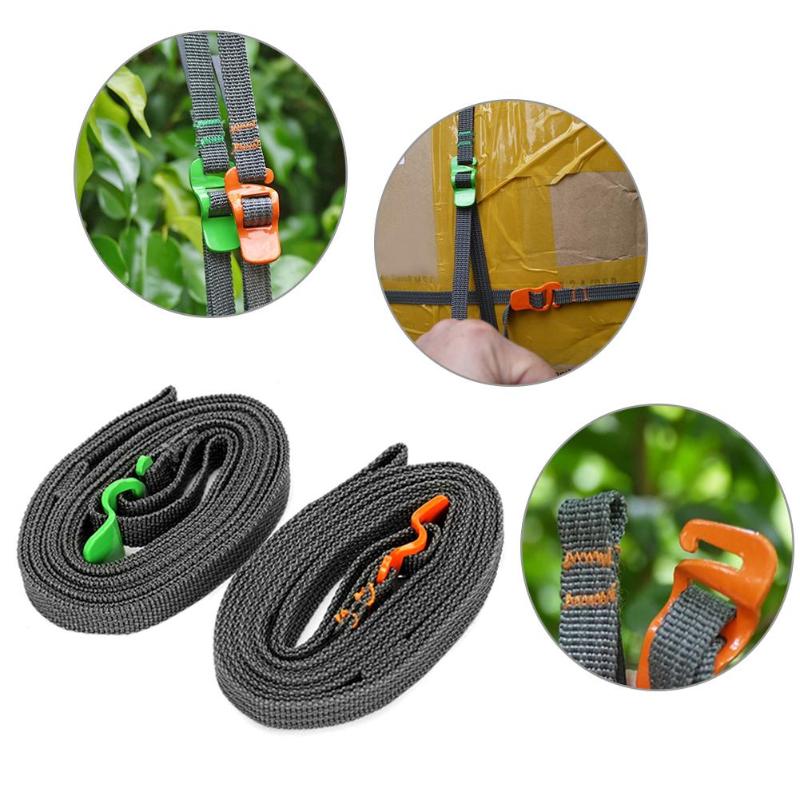 Outdoor Cycling Buckle Tie-Down Belt Car Cargo Strap Strong Ratchet Belt Luggage Cargo Lashing Tensioning Interior Accessories-ebowsos