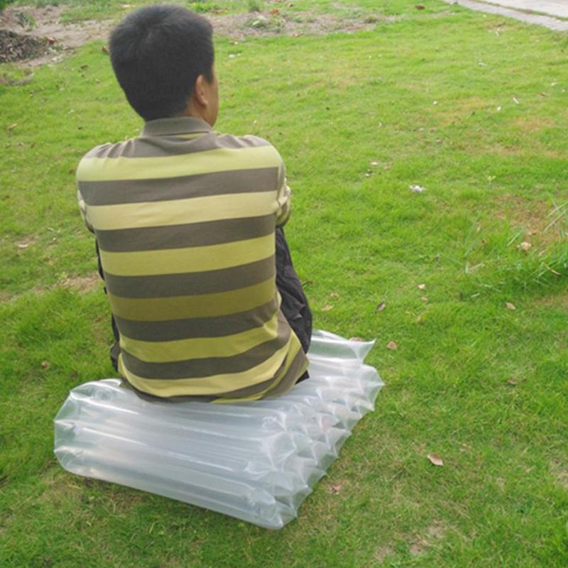 Outdoor Inflatable Transparency Cushion Ultralight Air Emergency Inflatable Mattress-ebowsos