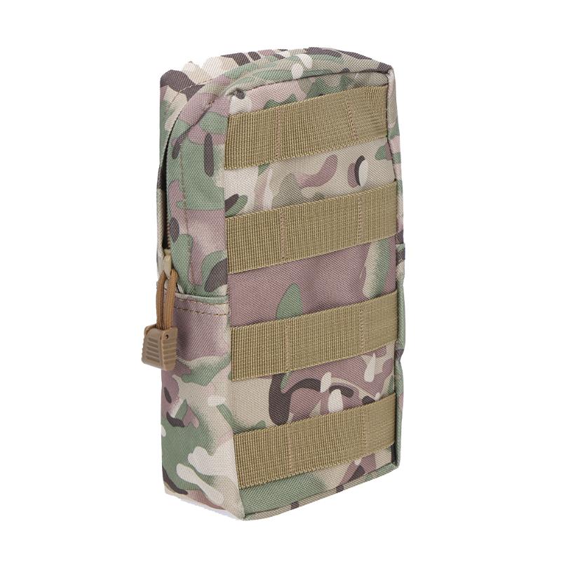 Outdoor Military Tactical Molle Pockets Bag Fans Zipper Waist Running Pouch Travel Camping Bags Soft back tactical belt molle-ebowsos