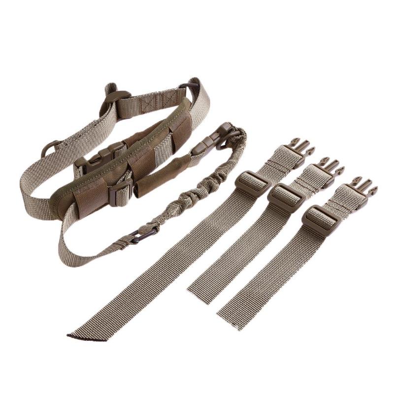 Outdoor Multi-functional Shoulder Sling Belt Decompression Strap Sling Band Militry Tactical Stuff Carry Backpack Tape-ebowsos