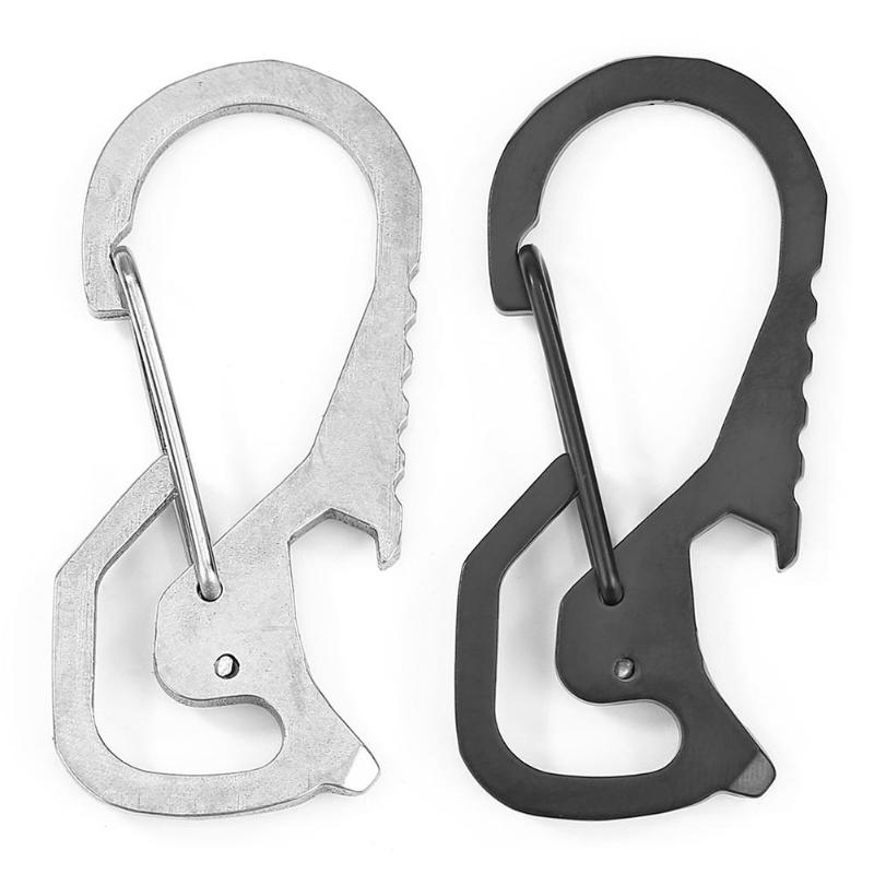 Outdoor Multifunction Keychain Waist Hanging Carabiner Camping Screwdriver-ebowsos