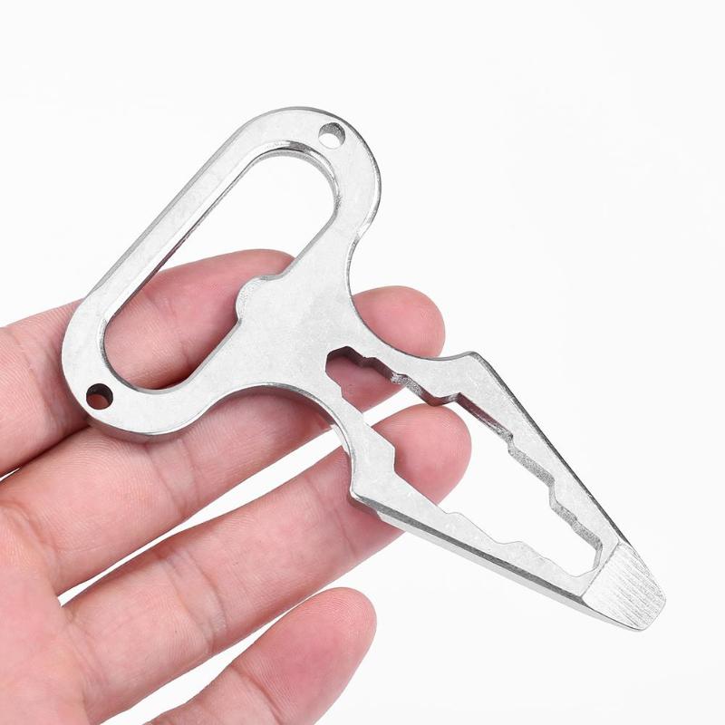 Outdoor Self Defense Spike Multifunction EDC Tool Wrench Bottle Opener-ebowsos