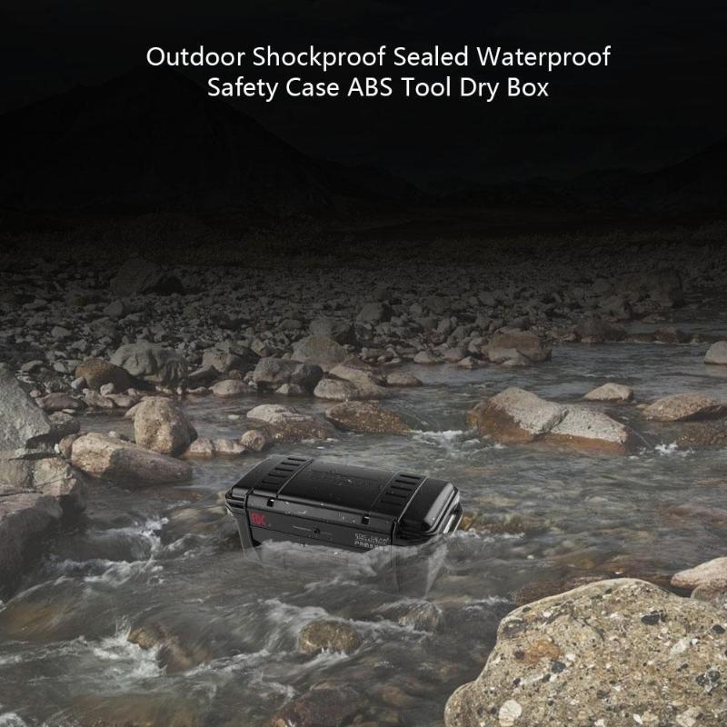 Outdoor Shockproof Sealed Waterproof Safety Case ABS Plastic Tool Dry Box - ebowsos