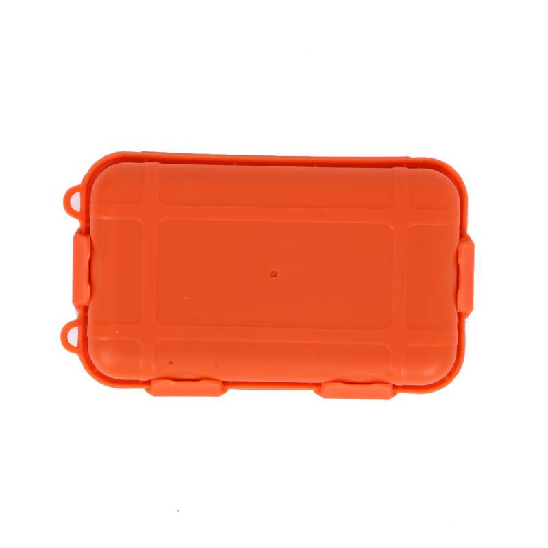 Outdoor Shockproof Waterproof Airtight Survival Storage Carrying Box Emergency Airtight Pill Holder Survival Sundry Container-ebowsos