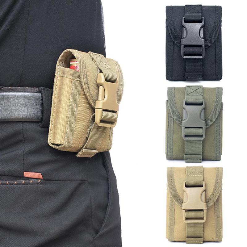 Outdoor Sports Waist Bag Fanny Pack Camo Tactical Military Molle Phone Pouch Pocket Hip Waist Belt Bag Wallet Purse Phone Case-ebowsos