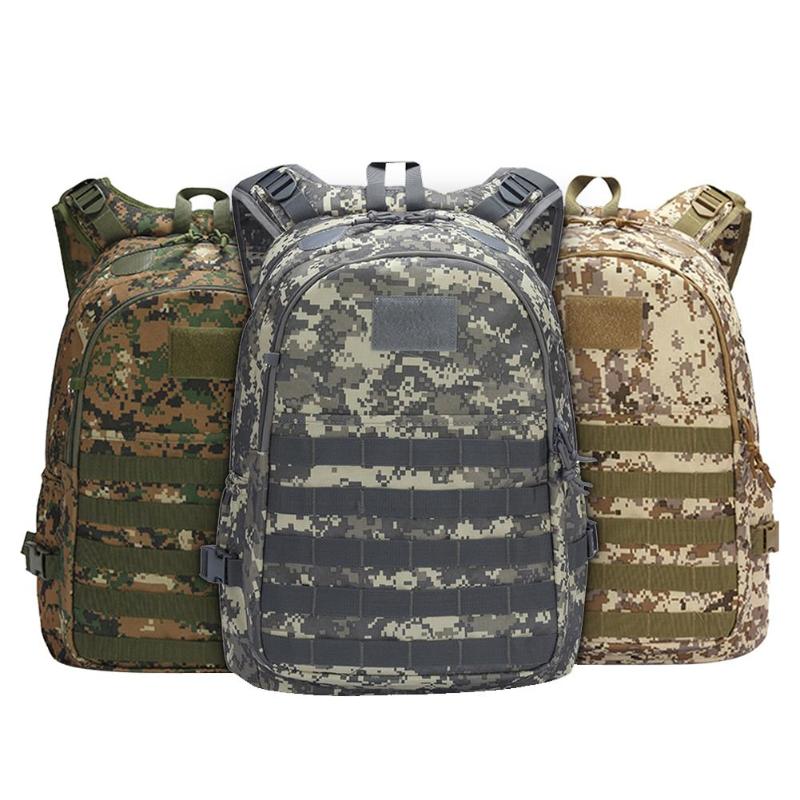 PUBG Backpack Men School Bag Mochila Pubg Battlefield Infantry Pack Camouflage Travel Canvas USB Headphone Back Knapsack-ebowsos