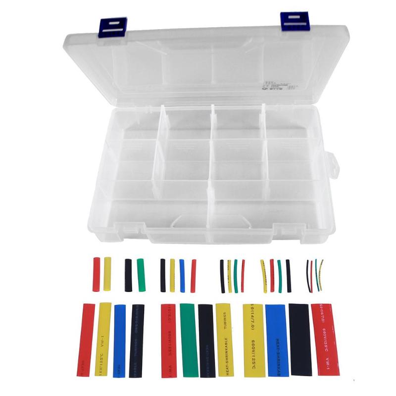 Penggong Multi Grids Transparent Storage Box Plastic Case Screw Organizer - ebowsos