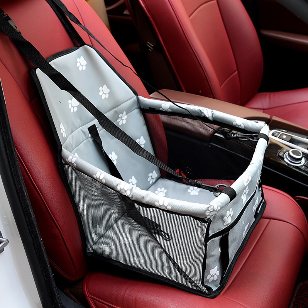 Pet Car Seat Thicken Oxford Folding Portable Pet Booster Seat Dog Car Seat Reinforcement Version Pet Supplies-ebowsos