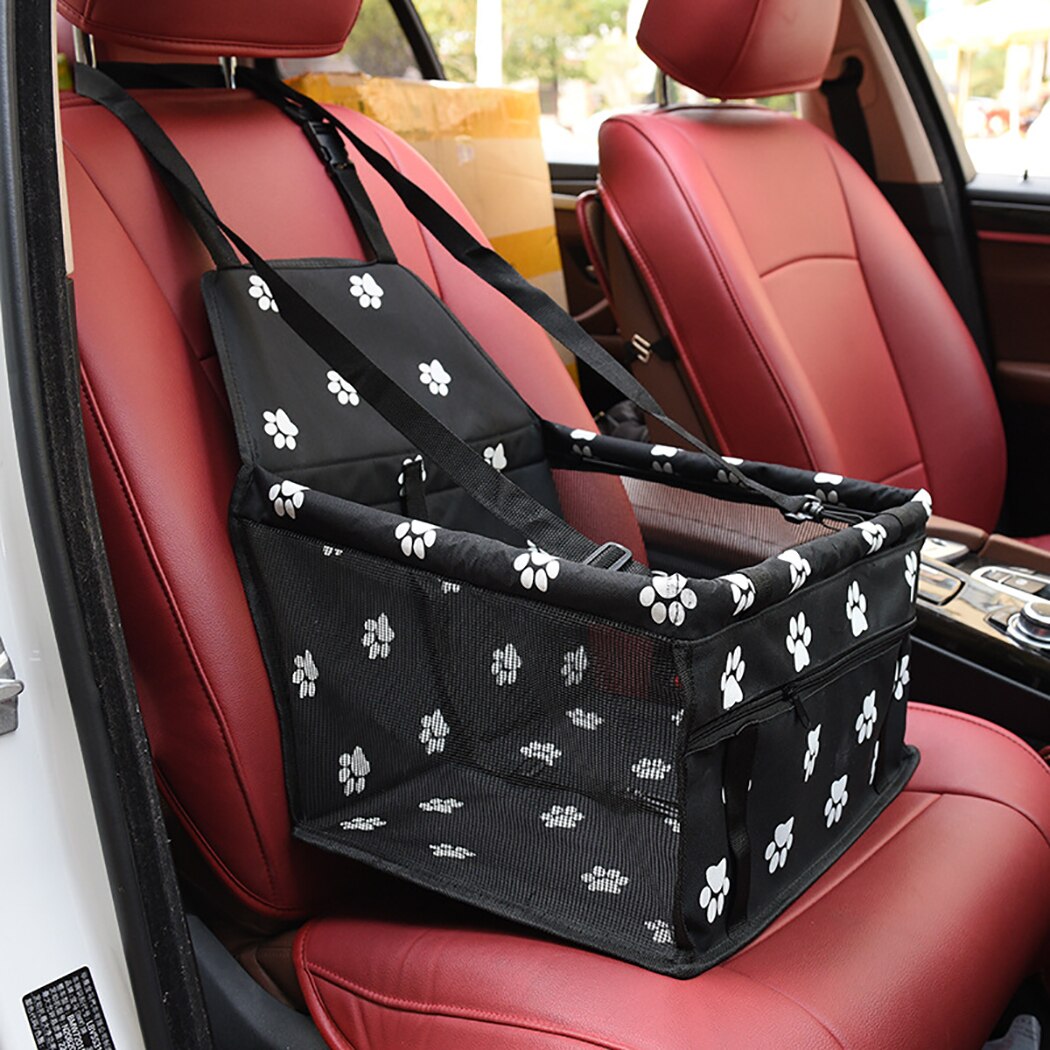 Pet Car Seat Thicken Oxford Folding Portable Pet Booster Seat Dog Car Seat Reinforcement Version Pet Supplies-ebowsos