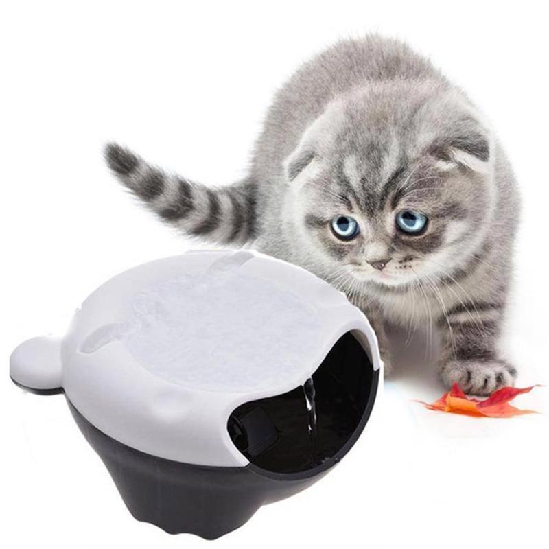 Pet USB Automatic Water Dispenser Providing Flowing Water Water Fountain Cat Drinking Electric Kitten - ebowsos