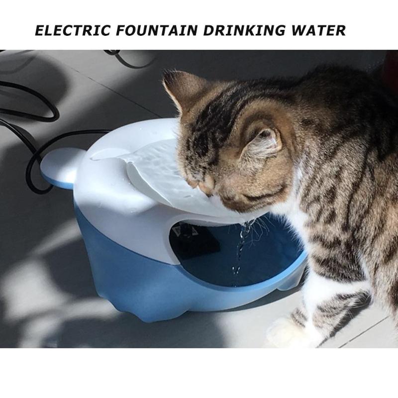 Pet USB Automatic Water Dispenser Providing Flowing Water Water Fountain Cat Drinking Electric Kitten - ebowsos