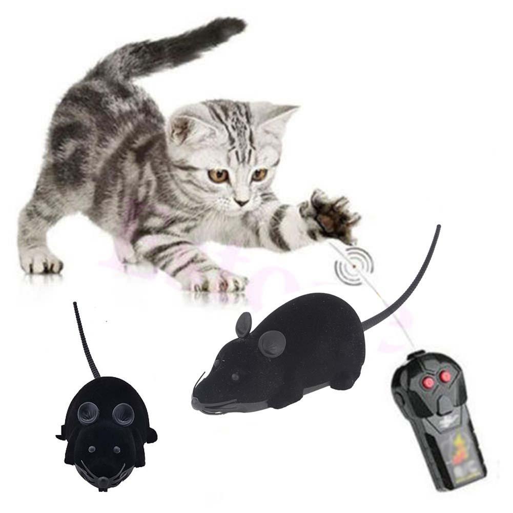 Pet Wireless Remote Control Rat Mouse Toy Moving Mouse For Cat Playing Chew A puppy toys outdoor mouse toy toy cat A676-ebowsos