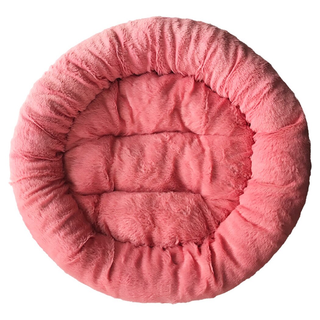 Pets Mat Soft Warm Round Winter Dog Sleeping Bed Pet Puppy Dog Cat Mat Blanket Bed Sofa Pet Cushion For Puppies Cats-ebowsos