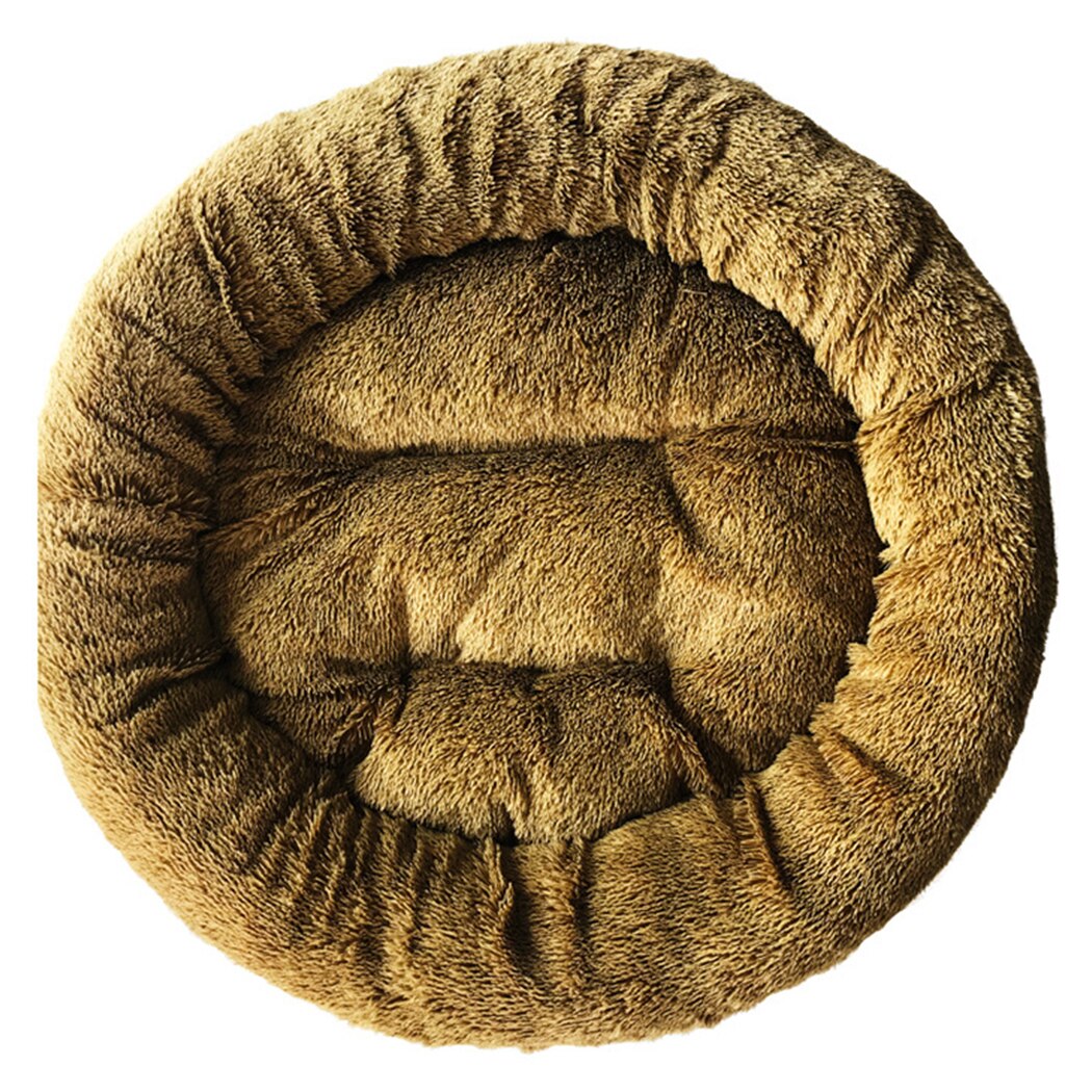 Pets Mat Soft Warm Round Winter Dog Sleeping Bed Pet Puppy Dog Cat Mat Blanket Bed Sofa Pet Cushion For Puppies Cats-ebowsos