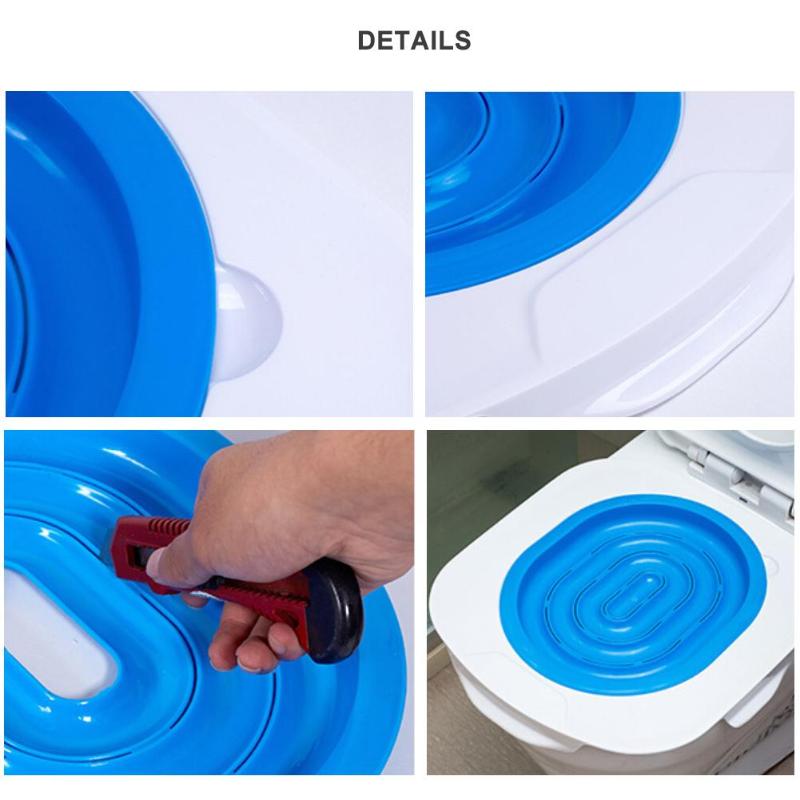 Plastic Cat Toilet Training Kit Litter scoop Box Puppy Cat Litter Mat Cat Toilet Trainer Toilet Pet Cleaning Cat Training Tools - ebowsos