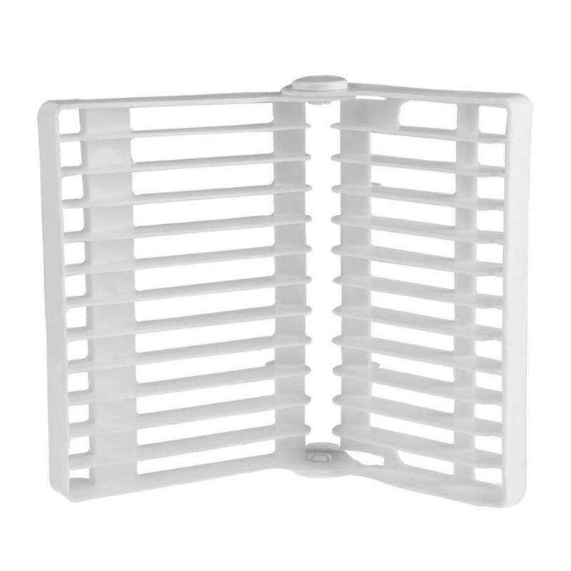 Plastic Dish Drying Rack Durable Plate Collection Shelf Lightweight and Delicate Durable Kitchen Accessories 213x175x120mm - ebowsos