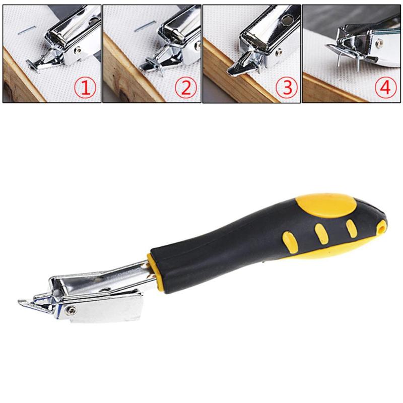 Plastic Handle Handheld Nail Puller Nail Gun Furniture Stapler for Woodworking Nail Remover for Frame Nails Door Frames Table - ebowsos