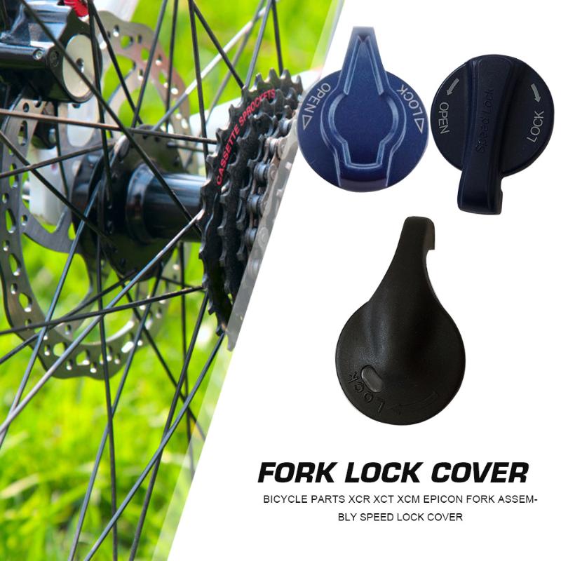 Plastic MTB XCR XCT XCM Epicon Front Fork Speed Lock Cover Outdoor MTB Road Bike Bicycle Fork Parts Accessories-ebowsos