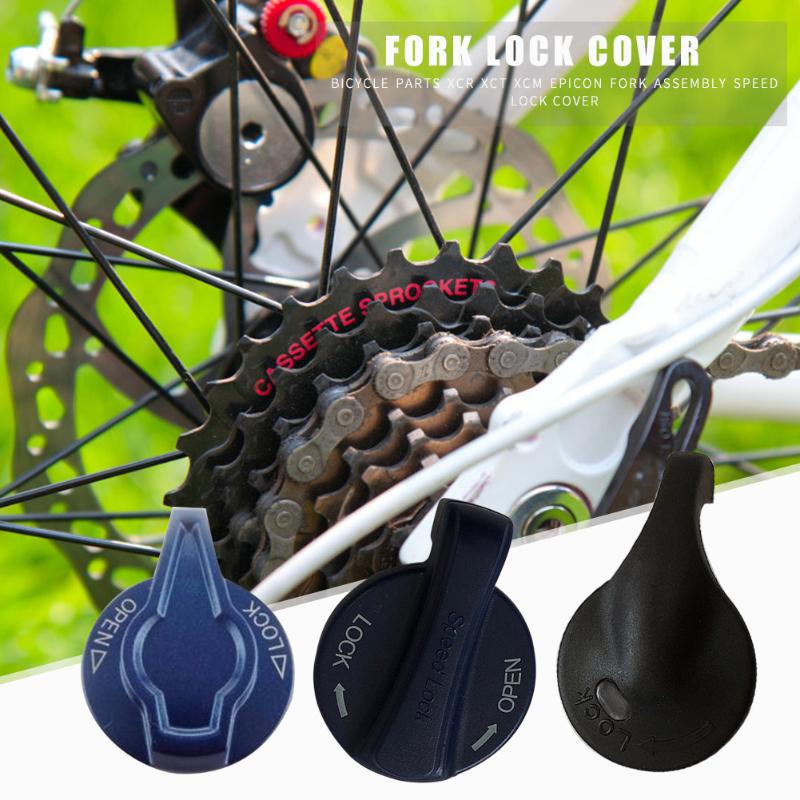 Plastic MTB XCR XCT XCM Epicon Front Fork Speed Lock Cover Outdoor MTB Road Bike Bicycle Fork Parts Accessories-ebowsos