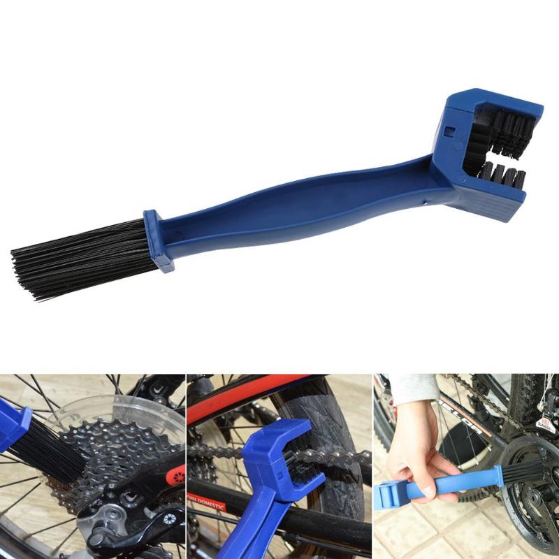 Plastic Portable Bicycle Chain Cleaner Bike Machine Brushes Scrubber Wash Tool Mountain Cycling Cleaning Kit OutdoorAccessories-ebowsos