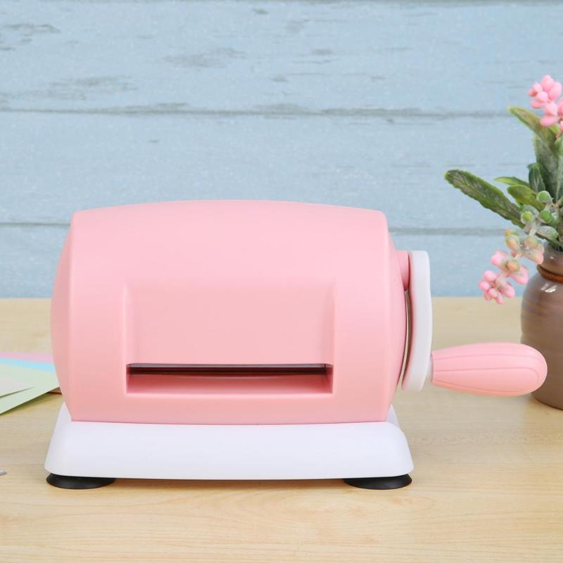 Plastic Portable Paper Die Cutting Embossing Machine DIY Scrapbook Cutter Tool Necessary Household Paper Cutting Supplies - ebowsos