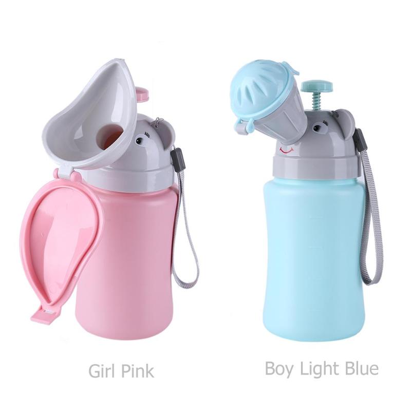 Portable Baby Hygiene Toilet Urinal Boys Girls Pot Outdoor Car Travel Anti-leakage Potty Kids Convenient Toilet Training Potty - ebowsos