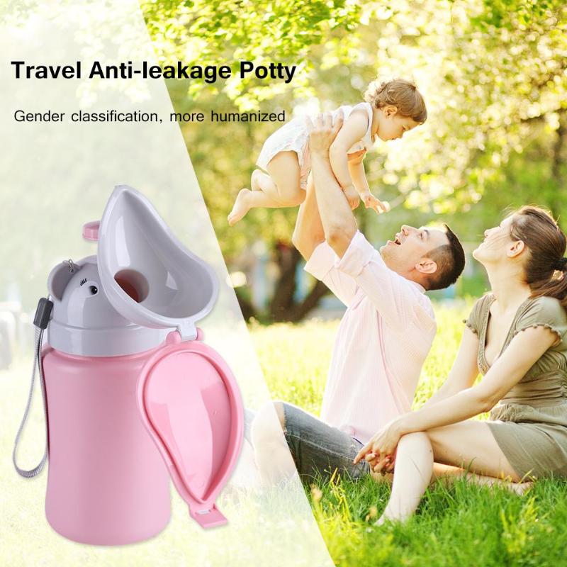 Portable Baby Hygiene Toilet Urinal Boys Girls Pot Outdoor Car Travel Anti-leakage Potty Kids Convenient Toilet Training Potty - ebowsos