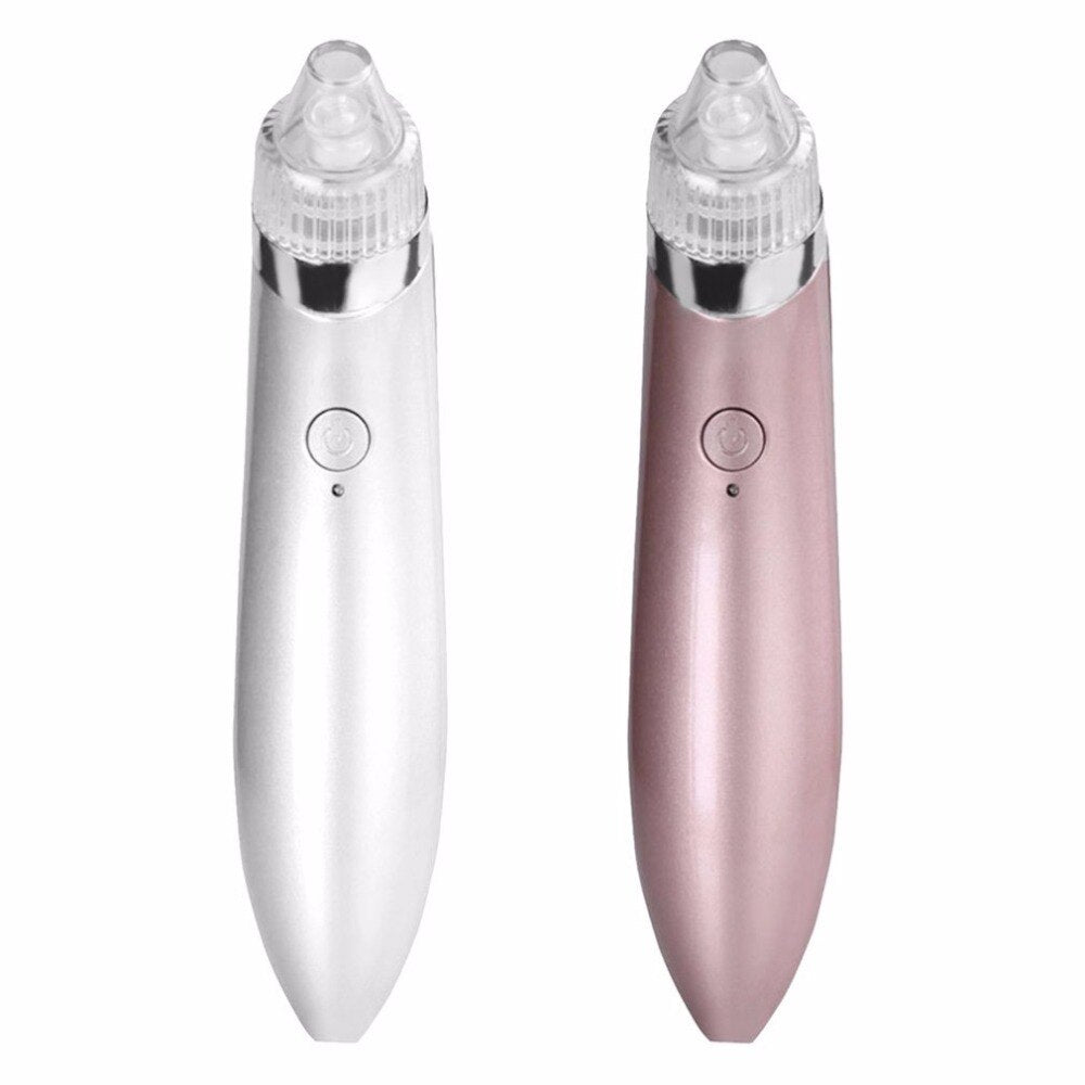 Portable Electric Blackhead Remover Facial Vacuum Pore Cleanser Face Skin Care Tool Spot Cleaner Instrument EU Plug - ebowsos