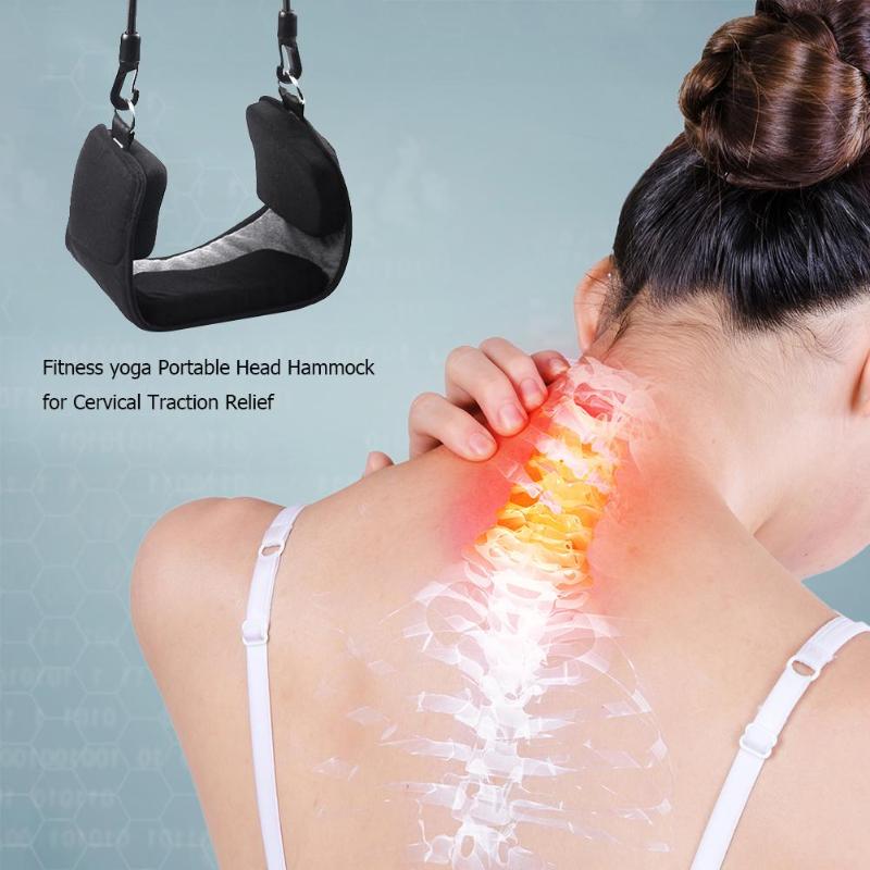 Portable Head Neck Traction Massage Anti Fatigue Neck Traction Massage Pain Relief Neck Cervical Stretcher Traction Device-ebowsos