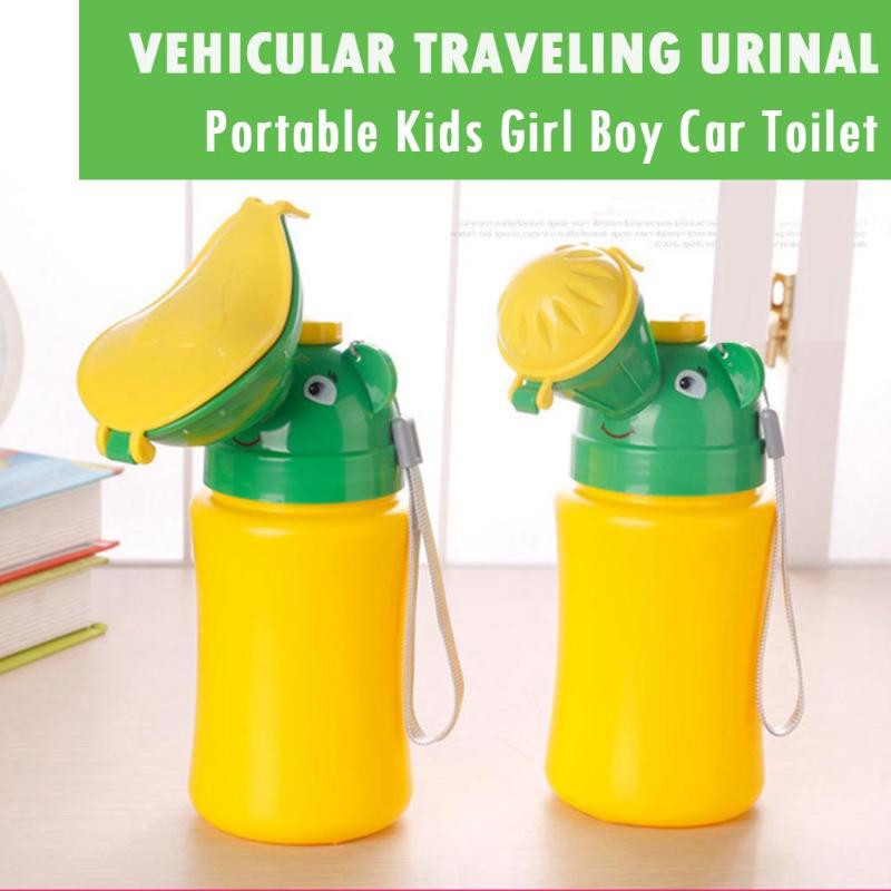 Portable Kids Girl Boy Car Toilet Potty Infant Baby Vehicular Travel Urinal - ebowsos