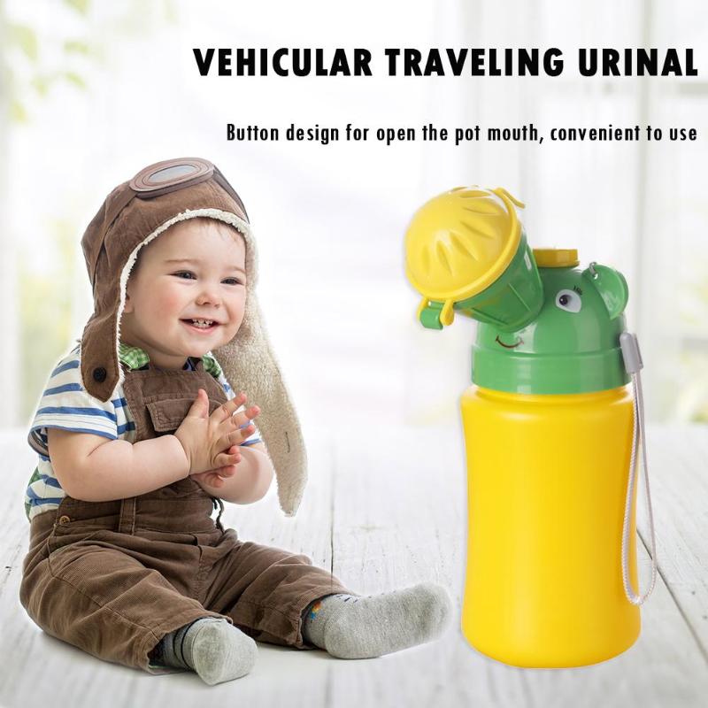 Portable Kids Girl Boy Car Toilet Potty Infant Baby Vehicular Travel Urinal - ebowsos