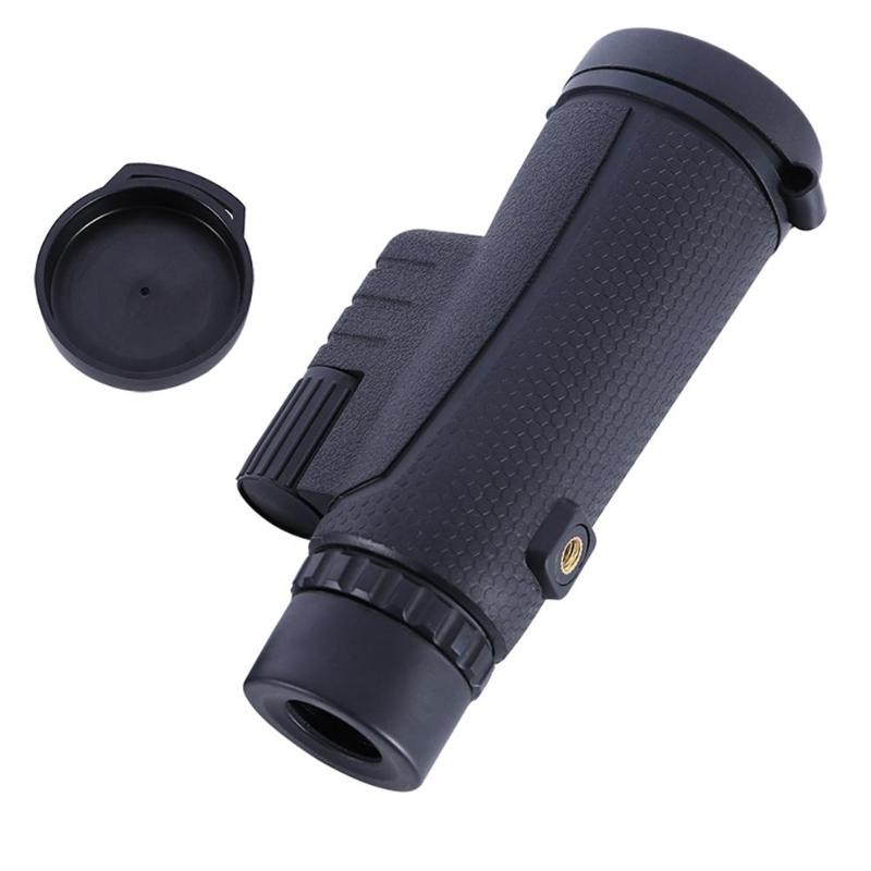 Portable Mini BAK4 Monocular Telescope 10x42 Zoom Outdoor Single-Tube Scope-ebowsos