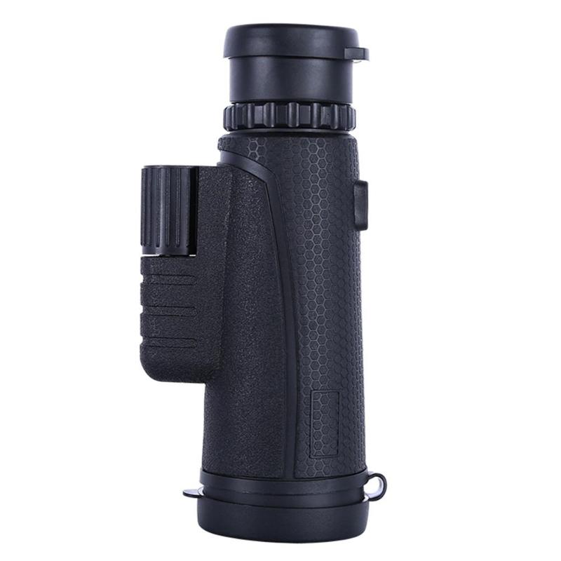 Portable Mini BAK4 Monocular Telescope 10x42 Zoom Outdoor Single-Tube Scope-ebowsos