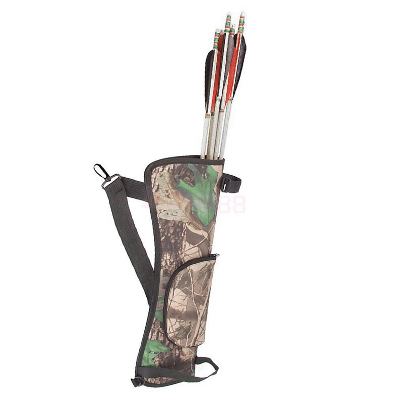 Portable Outdoor Hunt Back Arrow Quiver Archery Bow Arrow Holder Bag Durable Arrow Bow Waist Bag Target Hunting Accessory-ebowsos