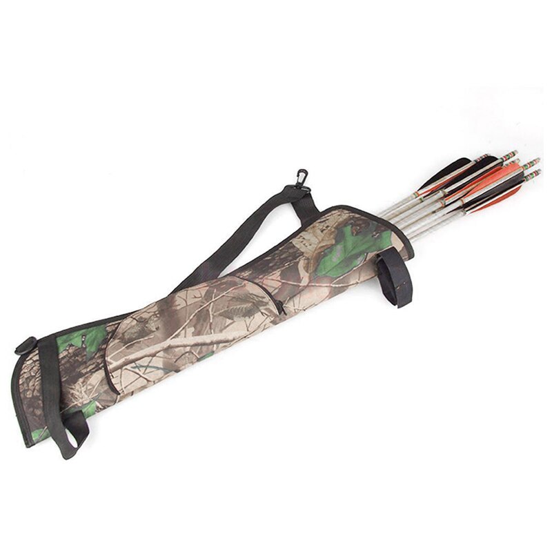 Portable Outdoor Hunt Back Arrow Quiver Archery Bow Arrow Holder Bag Durable Arrow Bow Waist Bag Target Hunting Accessory-ebowsos