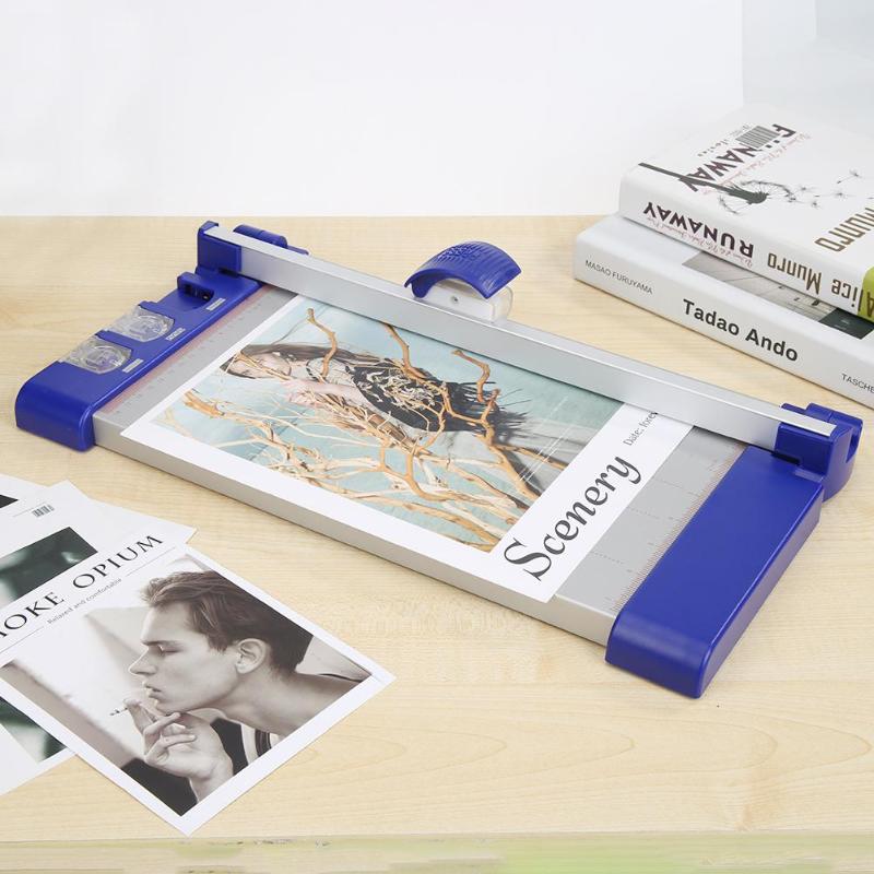 Portable Precision Paper Cutter Photo Scrapbooking Cutting Office Paper Trimmer Necessary Household Cutting Paper Cloth Gadgets - ebowsos