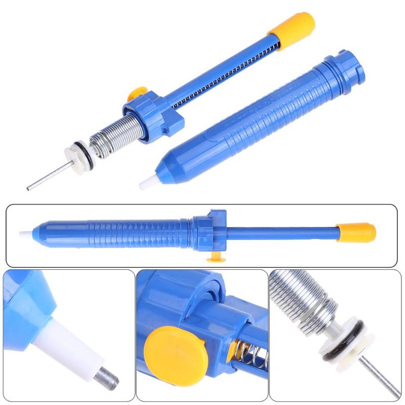 Portable Suction Tin Desoldering Handheld Welding Solder Pump Sucker Tool - ebowsos