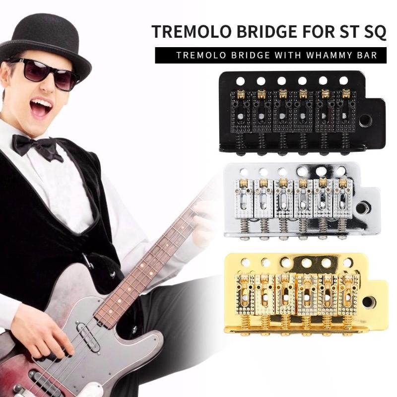 Practical Electric Guitar Excellent Quality Invariant Accessory Tremolo Bridge Saddle Tailpiece for Fender Strat SQ ST-ebowsos