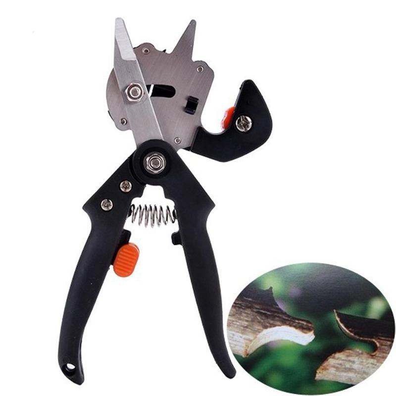 Pro Garden Fruit Tree Pruning Shears Scissor Grafting Pruner Cutting Tools with Carbon Steel ABS Aluminium Professional Tools - ebowsos