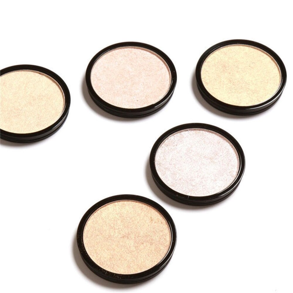 Professional Face Makeup Highlight Powder Face Cheekbones Nose Brighten Whitening Highlighter Cosmetic Long Lasting Powder - ebowsos