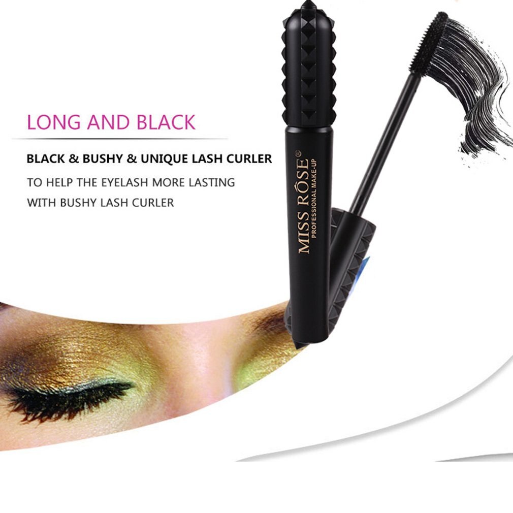 Professional Make Up Black Waterproof Mascara Natural Curl Eyelash Mascara 3D Mascara Eyes Makeup - ebowsos