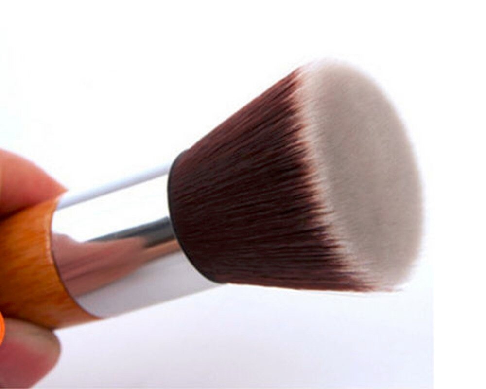 Professional Makeup Brush Flat Top Brush Foundation Powder beauty Cosmetic Make up Brushes Tool Wooden Kabuki - ebowsos